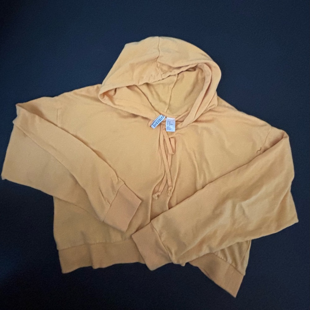 Divided Mustard Hoodie